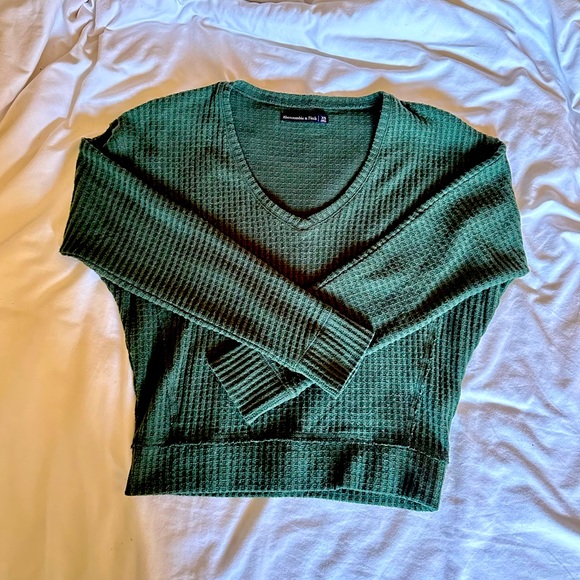 Abercrombie & Fitch Sweaters - A&F green sweater